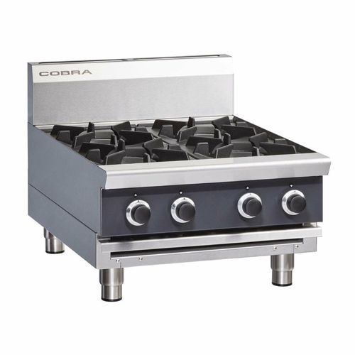Cobra Countertop LPG Hob Four Burner C6D-B - 1