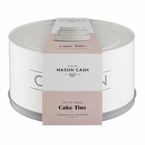 Mason Cash Innovative Kitchen Collection Set of 3 Cake Storage Tins - 5
