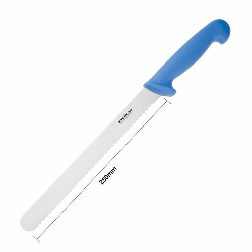 Hygiplas Slicer Serrated Blue 25.4cm - 5