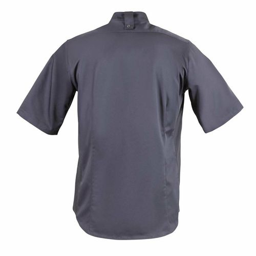 Southside Band Collar Jacket Charcoal Size M - 8