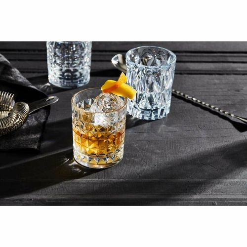 Steelite Highland Clear Cut Tumbler 266ml (Pack of 24) - 2