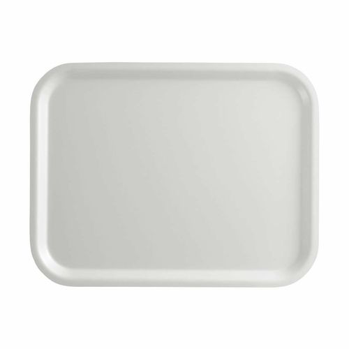 Cambro Capri Tray Smooth Surface White 320x530mm - 1