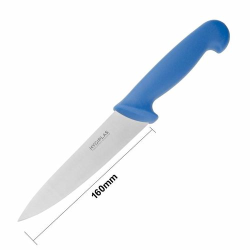 Hygiplas Cooks Knife Blue 15.9cm - 5