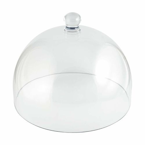 Steelite Creations Polycrystal Clear Dome Cover 312x231mm - 1