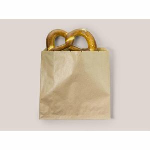Vegware Compostable Paper Sandwich Bags Kraft - 7x7 (Pack of 1000) - DX574 - 3