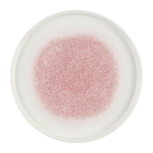 Churchill Studio Prints Raku Rose Quartz Pink Chefs' Walled Plate 260mm (Pack of 6) - DX844 - 1