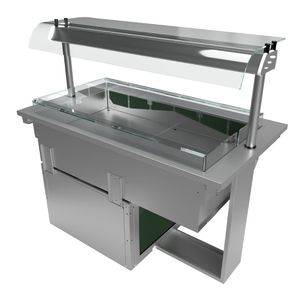 Moffat Drop-In Refrigerated Well D3RW - CU528 - 1