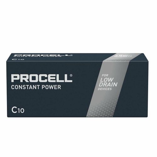 Duracell Procell Constant Power C 1.5V Battery (Pack of 10) - CU752 - 2