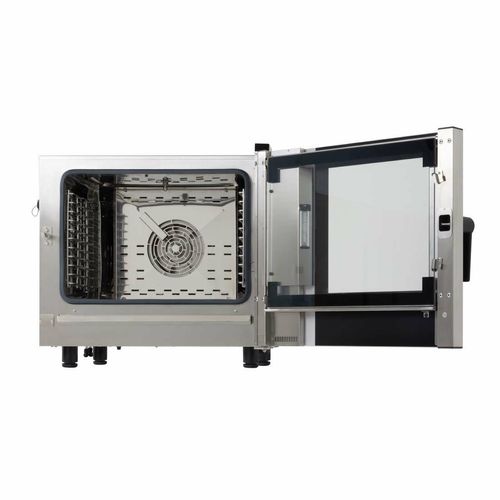 Buffalo Freestanding Smart Touchscreen Compact Combi Oven ?6 x GN 1/1 with Installation Kit and Extraction Hood - SA773 - 12