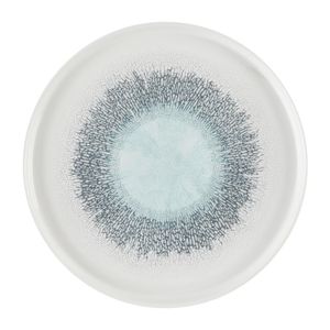 Churchill Studio Prints Fusion Aquamarine Chefs' Walled Plate 260mm (Pack of 6) - DX832 - 1