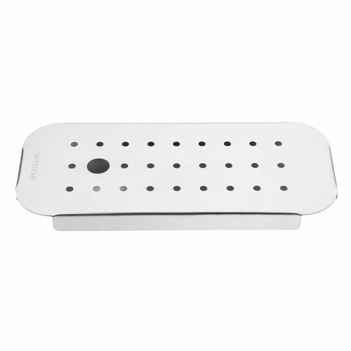 Vogue St/St GN Drainer Tray for GN 1/3 - FU268 - 2