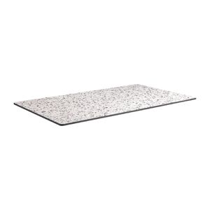 Extrema Rectangular Mixed Terrazzo Table Top 1190x690mm - HS681 - 1