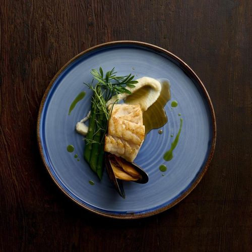 Dudson Harvest Indigo Walled Plates 260mm(Pack of 6) - HR496 - 3