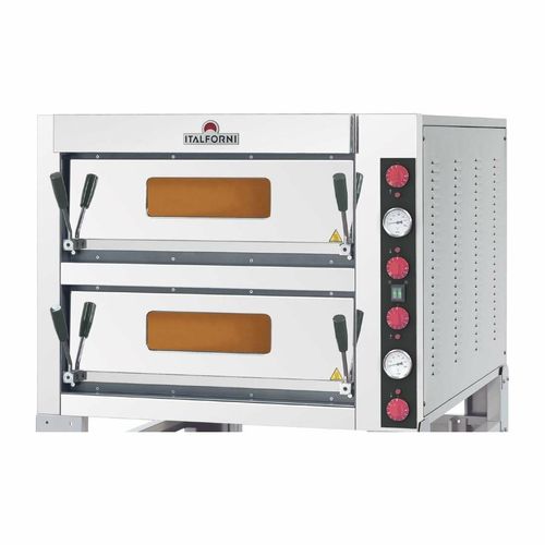 Italforni TKB2 Twin Deck Electric Pizza Oven 12 x 13 Pizzas - HP643 - 1
