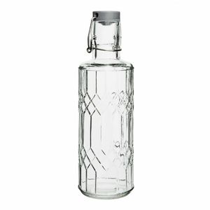 Olympia Geo Glass Water Bottle with Stopper 640ml (Pack of 6) - DN817 - 1