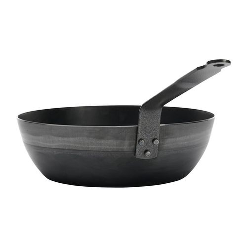 De Buyer Outdoor Blue Steel Deep Round Pan 280mm - HW070 - 2