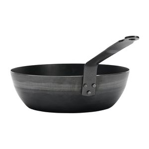 De Buyer Outdoor Blue Steel Deep Round Pan 280mm - HW070 - 3
