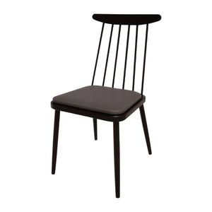 Bolero Bespoke Frank Side Chair Anthracite/Charcoal - HS474 - 1