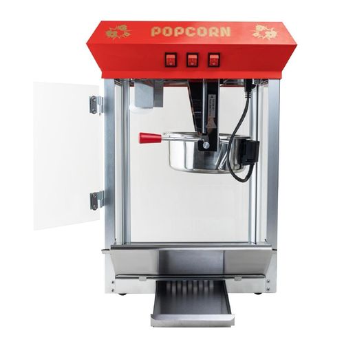 A1 Equipment 8oz Popcorn Machine Red - HT425 - 4