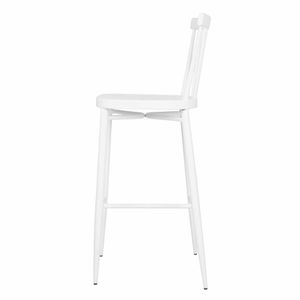 Bolero Windsor Aluminium White High Stools (Pack of 2) - DP719 - 3