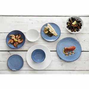 Olympia Denim White Coupe Bowls 160mm (Pack of 6) - FU229 - 3