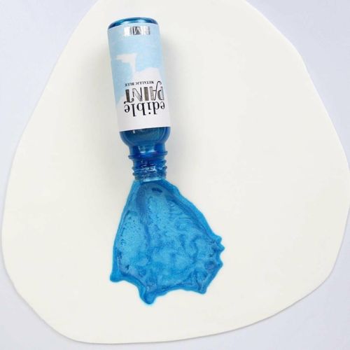 PME Edible Paint 20g - Metallic Blue - HU239 - 6
