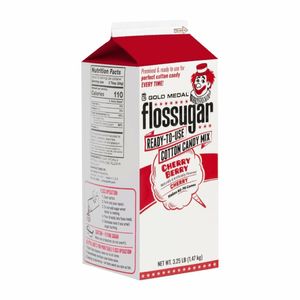 Flossugar Cherry Ready to Use Cotton Candy Mix 1.47kg - HS992 - 3