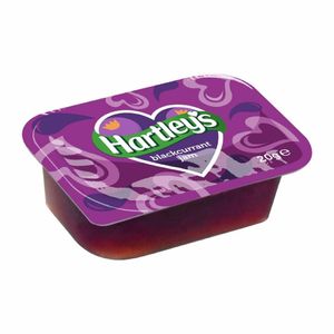 Hartley's?Blackcurrant?Jam?20g (Pack of 100) - HT346 - 1