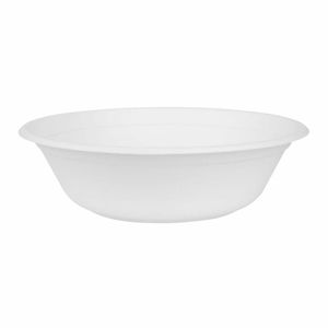 Fiesta Compostable Bagasse Poke Bowl Bases 32oz (Pack of 50) - HW029 - 3