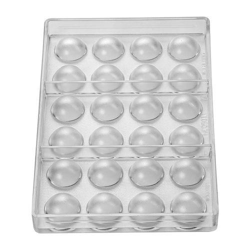 Pavoni 30x15mm Hemisphere Mould 275x175mm - HX542 - 4