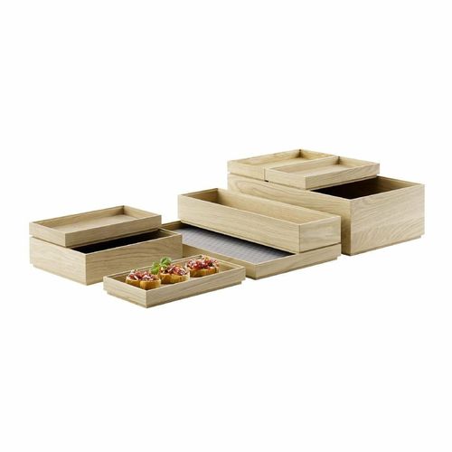 APS Valo Wooden Box GN 1/1 530x325x165mm - HY249 - 2