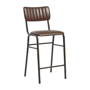 Tavo Stacking Mid Bar Stool Vintage Brown (Pack of 2) - HS790 - 1