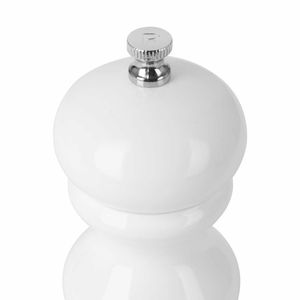 Olympia Salt Or Pepper Grinder White Hevea Wood 125mm - DN652 - 3
