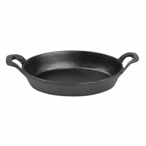 Olympia Cast Iron Oval Eared Dish 220x150mm - FW817 - 1
