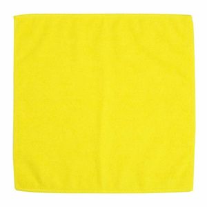 Jantex Microfibre Cloths Yellow (Pack of 5) - HX272 - 1