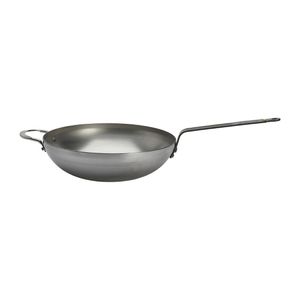 De Buyer Mineral B Rounded Wok with Handle 32cm - HZ614 - 3