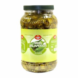 Caterers Pride Green Sliced Jalapenos (PET) 3kg - HW314 - 1