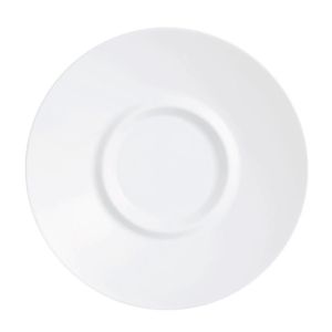 Arcoroc Intensity White Baril Saucers 120mm (24 Pack) - HZ450 - 3