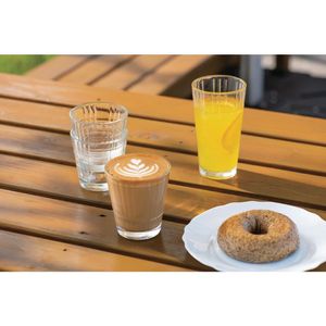 Arcoroc Stack Up Cross Tumblers 210ml (Pack of 24) - HZ417 - 3