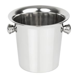 Olympia Mini Fluted Ice Bucket Stainless Steel - HY516 - 3