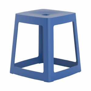 Origin Base Stool Violet Blue 400x400x440mm (2 Pack) - HX774 - 1