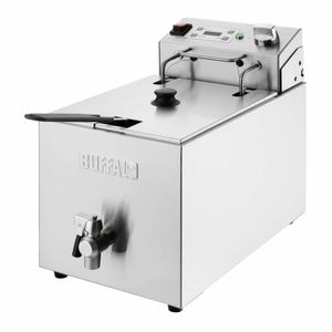 Buffalo Single Electric Fryer with Timer 8Ltr - CU620 - 1