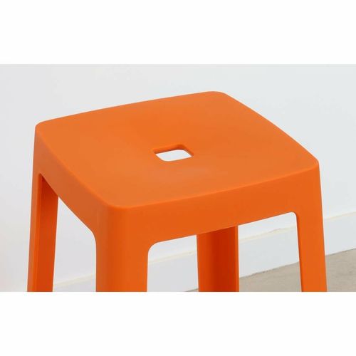 Origin Base Stool Signal Orange 400x400x440mm (Pack of 2) - HX772 - 3