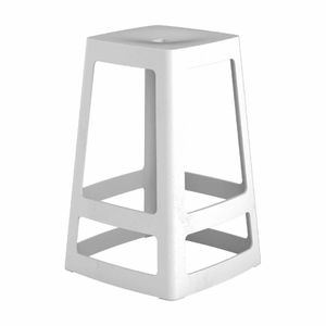 Origin Base Mid Stool Light Grey 430x430x560mm (Pack of 2) - HX783 - 1