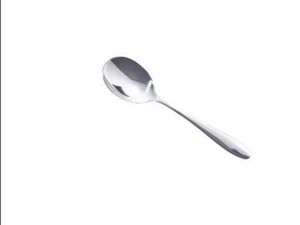 Genware Saffron Dessert Spoon 18/0 (Dozen) - 1