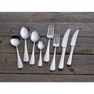 Genware Baguette Table Fork 18/0 (Dozen) - 3