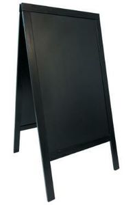 Sandwich A-Board 70X120cm Black - 1