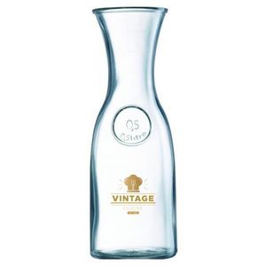 Custom Branded Bystro Glass Decanter Carafe LCE (Half Litre/17.6oz) - 1