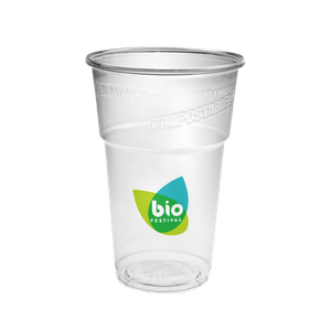 Custom Branded Compostable Smoothie Cup (400ml/14oz) - 3