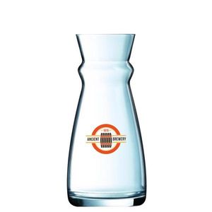 Custom Branded Fluid Glass Carafe and Stopper (500ml/17.5oz) - 1